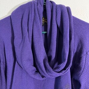 Vivienne Westwood Anglomania High-low Sweater Jumper with attached scarf